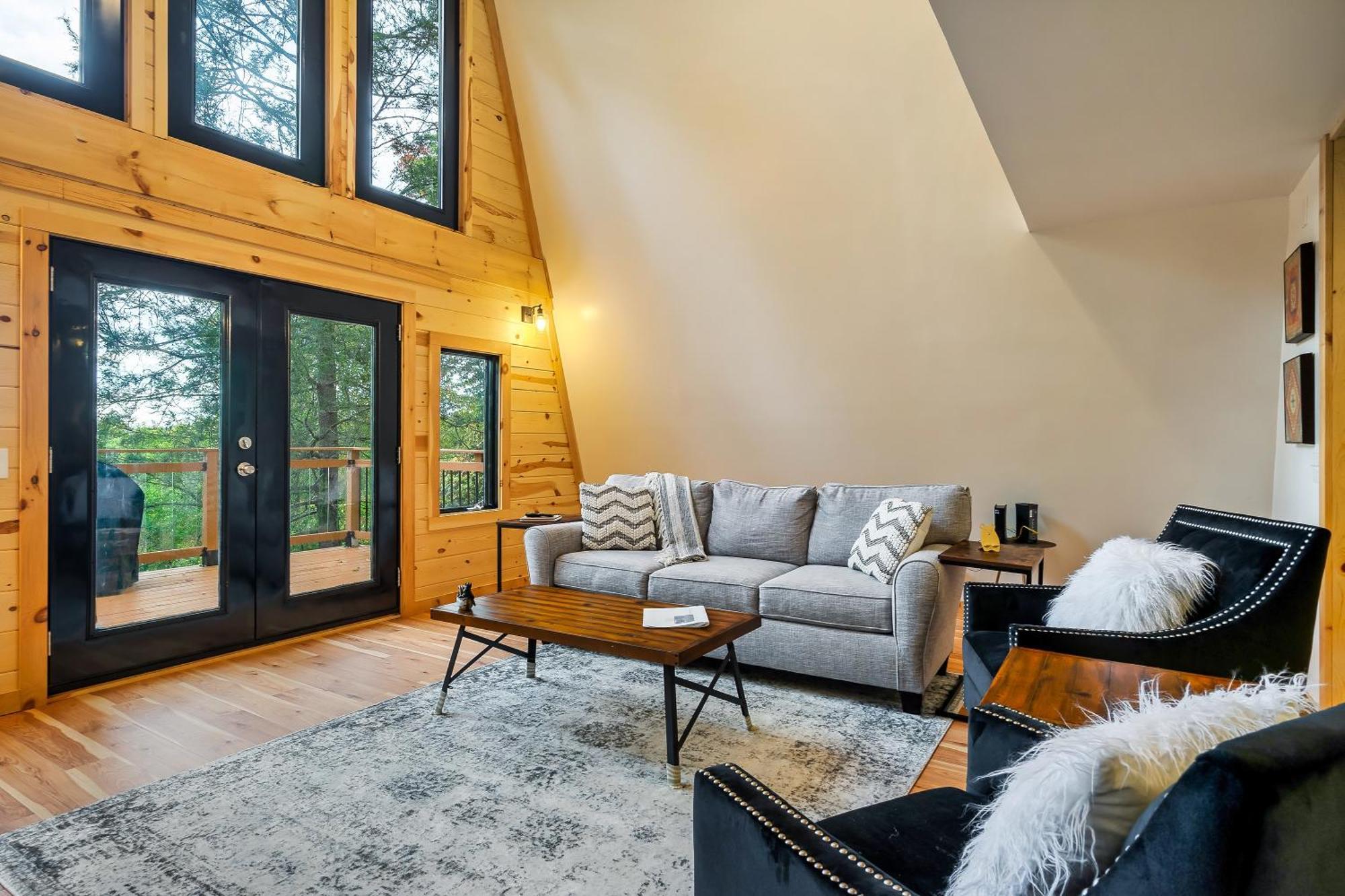 Secluded Mtn View New! 10 Mins To Gatlinburg Or Park Villa ภายนอก รูปภาพ